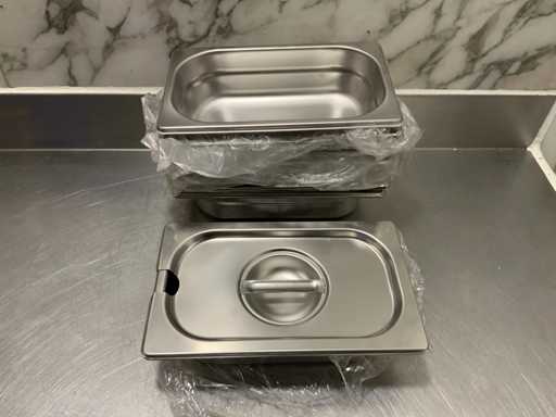 Hendi - Taca Gastronomiczna z pokrywk? GN 1/4-65 (10x)