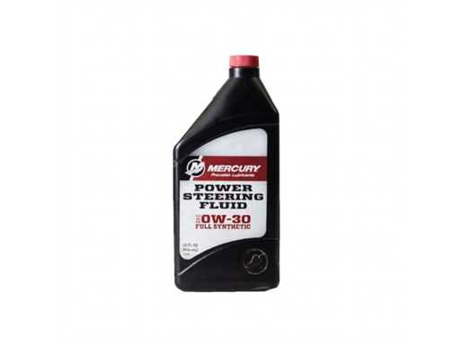 6x Mercury power steering fluid OW-30 synthetic - 858077K01