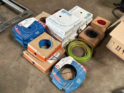Charge von Installationsdraht