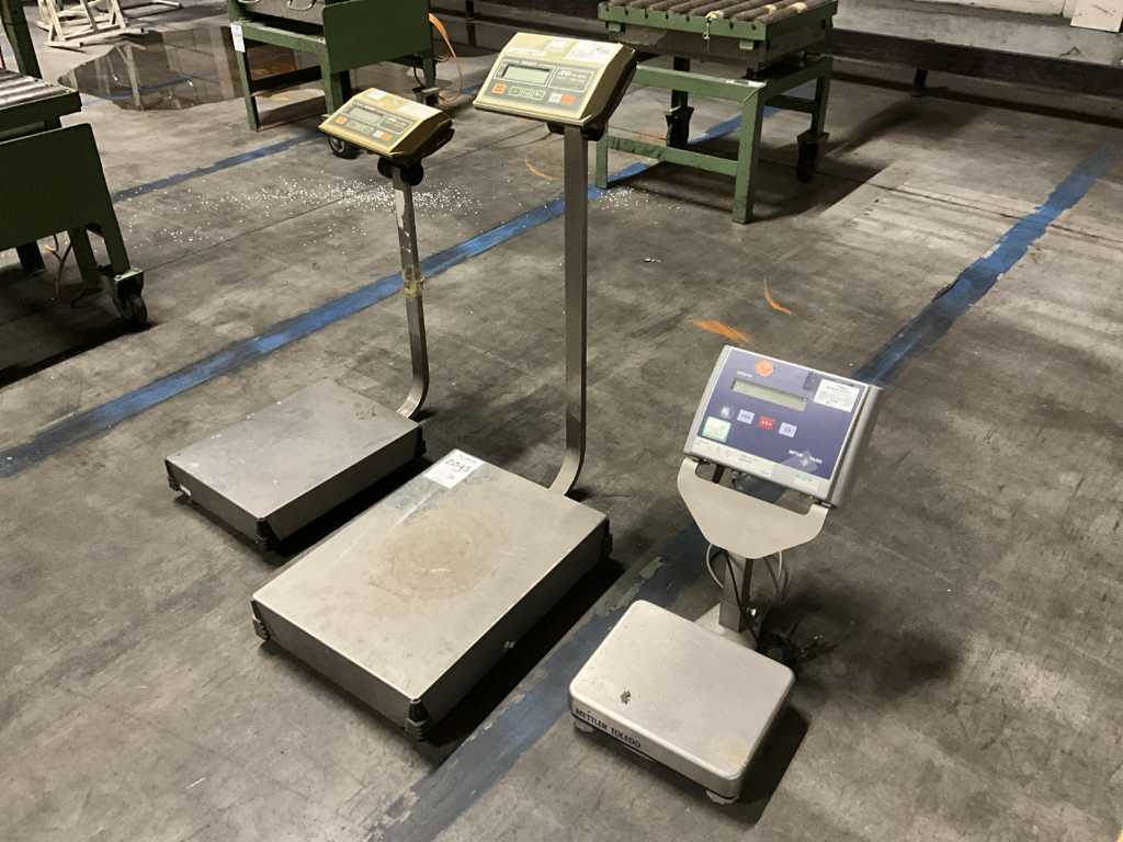 AND & Mettler Precision Scale (3x)