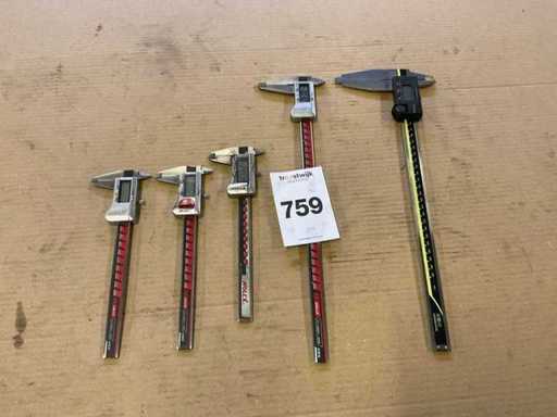 Étrier numérique (5x)