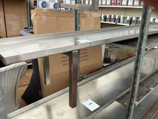 Tavolo di lavoro per fissazioni in acciaio inossidabile