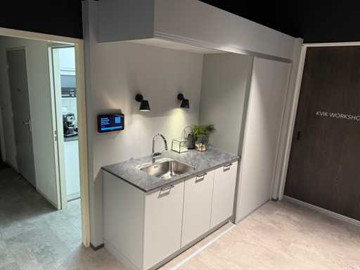 Kvik - kuchnia w salonie wystawowym