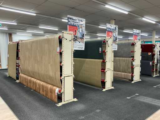 Ladengestell für Rollen