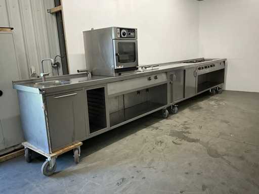 Rosval - Ligne de cuisson et de cuisson en acier inoxydable