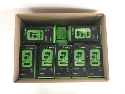 Belkin (PureAV 002) słuchawki z mikrofonem i dodatkowym basem (nowość) (60x)