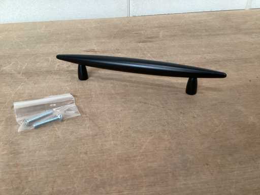 Q-link meubelgreep matzwart (8x)