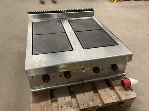 Unitate electrică de gătit Hakvoort cu 4 arzători