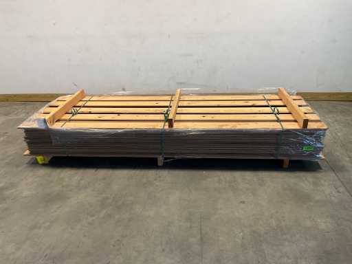 Rivestimento ThermoWood Ayous Rib5 300x13,8x2,1 cm (25x)