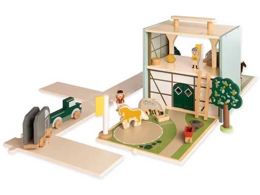 Pinolino - Écurie équestre 'Reiterhof Lise' avec accessoires