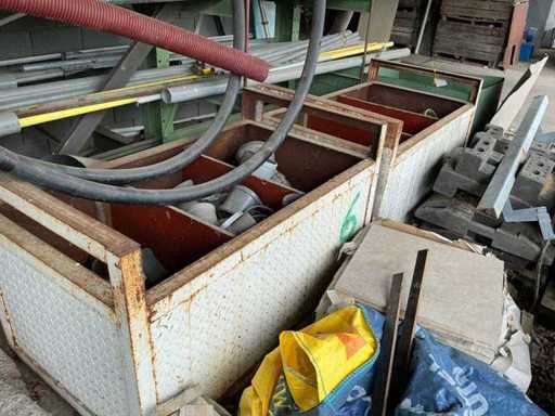 Boîte en acier (3x)