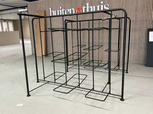 Étagères de magasin (2x)