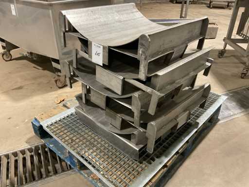 Stainless Steel Drum Supports (5x)