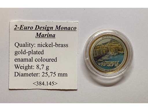 2 Euro Monaco Marina