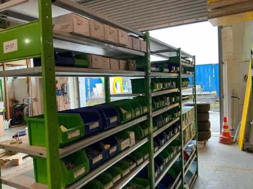 Reca-inhoud uit het opslagrek