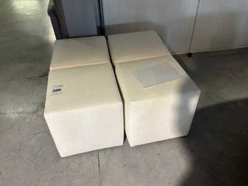 Voetbanken (4x)