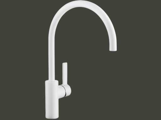 Keukenmengkraan mat wit