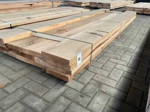 Amerikaans Eiken planken voorgeschaafd op 48 mm ca. 0,6 m³