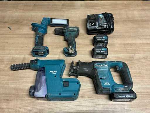 Narzędzie bateriowe Makita (3x)