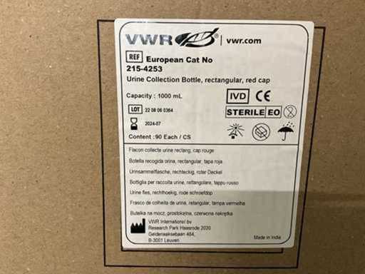 VWR - 1000 mL - Urine Collection Vials