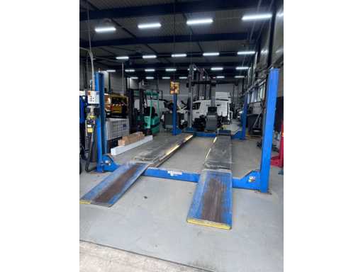 Rotary - SM80-11 - 4 koloms hefbrug lang - uitlijnvariant