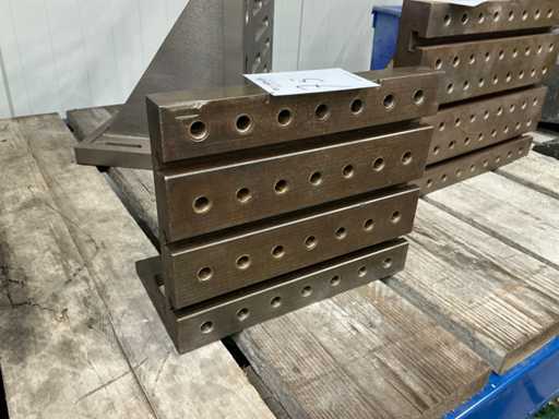 Hoek opspanplaat T-sleuf