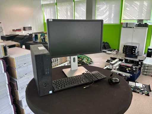 DELL Assemble Computer, Keyboard, Mouse, Monitor