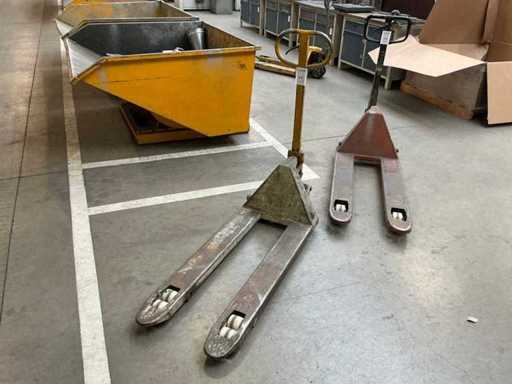 Ręczny hydrauliczny wózek paletowy