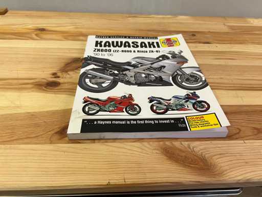 Workshop Manual - Haynes Kawasaki ZX600 (ZZ-R600 & Ninja ZX-6) Manual 1990–2006