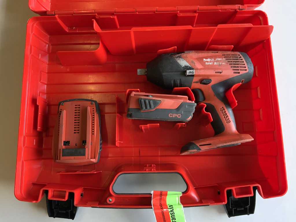 2018 Hilti SIW 22TA Cordless Impact Wrench Troostwijk Auctions