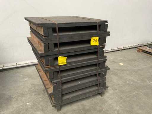 Holzdeck 900x900mm (13x)