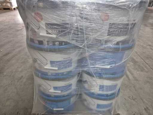 Vernice per pareti in lotti bianca 40x10 LTR