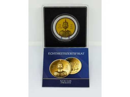 1/500 oz 999 Fijn Goud Karel de Grote