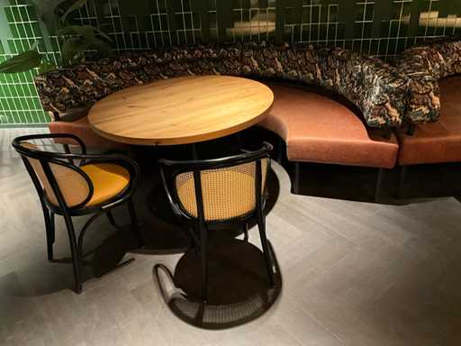 Hemispherical Dining Set Up