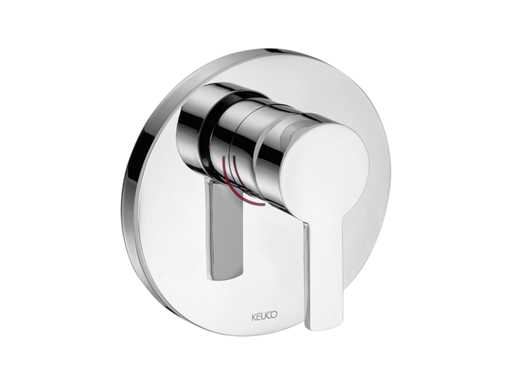 Keuco Plan Blue 53971010100 Eengreeps douchemengkraan afbouwdeel