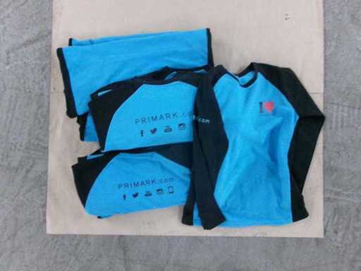 Women's fleece shirt, blue, used (R11) (75x)