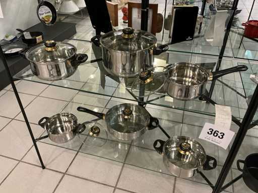 Gsw 12-delige kookpotset