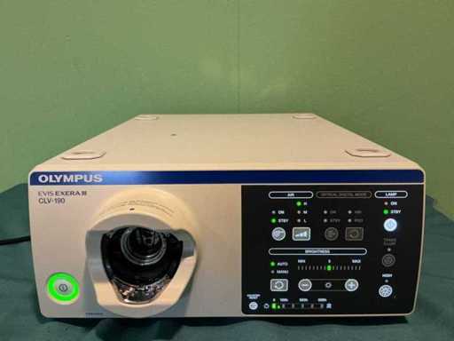 Olympus Evis Exera ||| Źródło światła ksenonowego CLV-190 do sprzętu medycznego endoskopowego