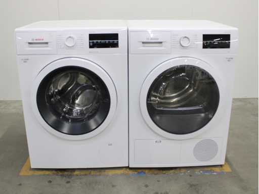 Bosch Serie|6 VarioPerfect EcoSilence Drive Wasmachine & Bosch Serie|6 Wasdroger