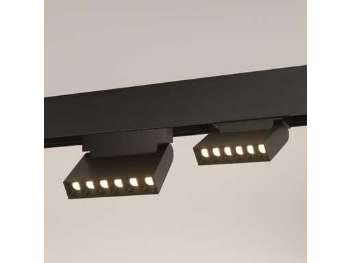 Bras pivotant linéaire à LED pour rail magnétique 48V - 6W - Libra (x4)