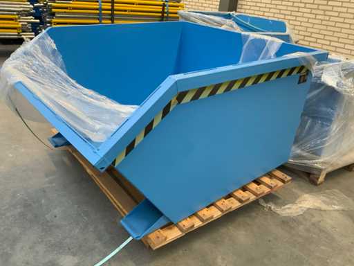 Bauer / Kruizinga GU-R S Mobiler kippender Abfallbehälter – Ungenutzt