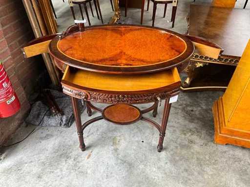 Coiffeuse ovale Jansen Furniture Paris