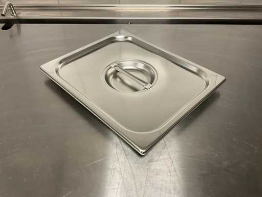 GN 1/2 - Pokrywa Gastronorm ze stali nierdzewnej (34x)