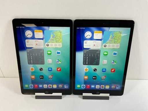 Apple iPad 8th Gen - WiFi + Cellular - 32 GB / 128 GB - Space Gray (2x)