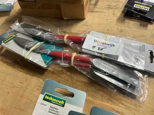 Technocraft Spachtelmesser/Gipspfannenwender (4x)