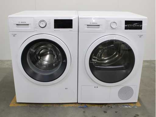 Bosch Serie|6 VarioPerfect EcoSilence Drive Wasmachine & Bosch Serie|6 Wasdroger