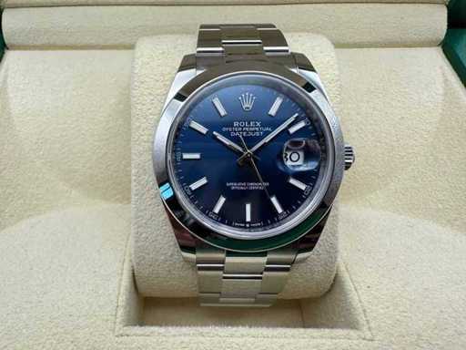 Rolex Datejust 41 126300 | Blue Dial | Oyster | Unworn | 2026