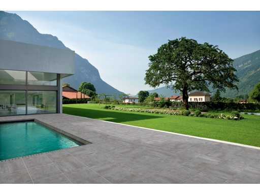 Keramische tuintegel 46,08m² Fabriek Greige 60x60cm gelijkgereguleerd