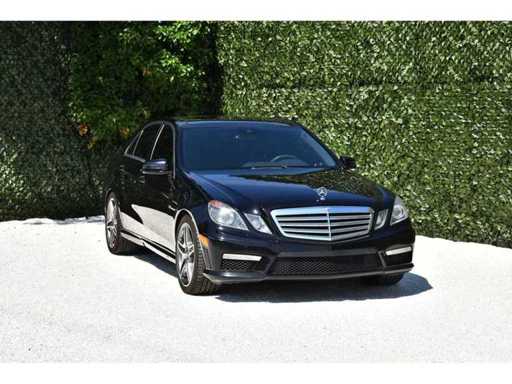 Mercedes-Benz - 2012 - E63 AMG - 5.5-liter (5,461 cc) Biturbo V8 - VAT Car 