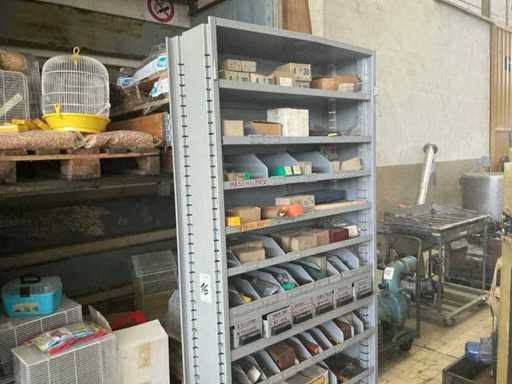 Wardrobe with contents